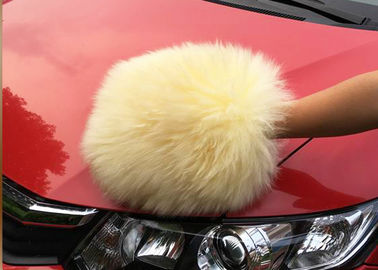 China Mitón de detalle auto de la limpieza del coche de la herramienta con las lanas naturales 100% de Australia proveedor