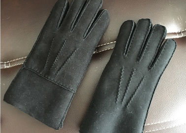 China Pantalla táctil suave de los guantes más calientes gris oscuro a prueba de viento de la zalea para Iphone proveedor