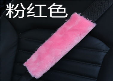 China Tamaños de Customzied de la cubierta del cinturón de seguridad de la zalea de la seguridad del coche con la sensación suave proveedor