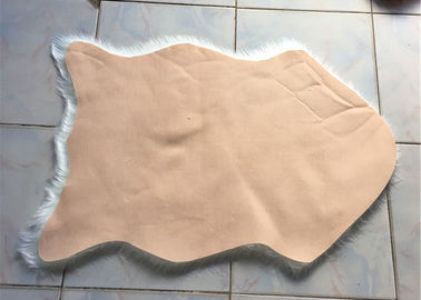 China Manta mullida de la piel de imitación de la sala de estar casera, alfombra blanca de la piel de imitación del resbalón anti  proveedor