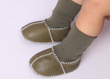 China Zapatos de bebé dobles de la zalea de la cara proveedor