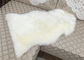 Cuatro mantas auténticas de la zalea de la piel, manta casera natural poner crema blanca de la zalea  proveedor