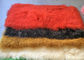 Tiros de lujo mongoles teñidos de la piel para los sofás, pequeña manta larga de la zalea de las lanas proveedor