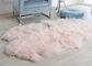 Encogimiento anti cómodo del pelo rizado de la extra grande de la manta rosada de la zalea para el piso casero proveedor