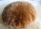 Cojín llano poner crema de la lana de cordero redondo con la piel australiana de las ovejas merinas proveedor
