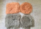 Nueva tela mongol de la piel de la piel tibetana mongol real del cordero para la almohada de tiro proveedor