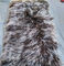 Almohada de tiro tibetana de la piel de la lana de cordero del pelo de las ovejas del amortiguador mongol rizado largo de la piel proveedor