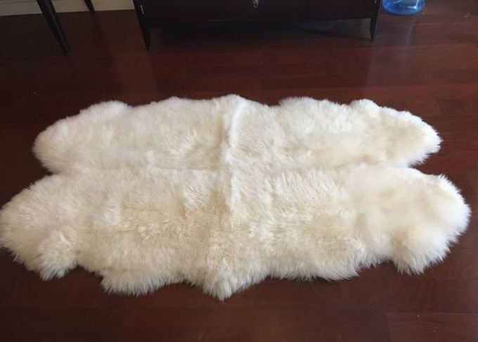 Manta blanca de marfil del juego del copo de nieve del niño de lujo del uso en el hogar de la manta real de la zalea 2 x 3 pies