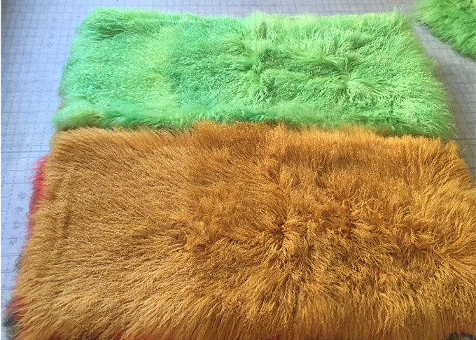 Manta real mullida de la zalea del pelo largo para las fundas de asiento de la cama/del sofá/de la silla