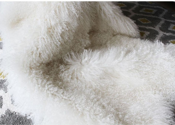 Manta real larga mongol de la zalea cómoda para Textil casero/que hace la ropa