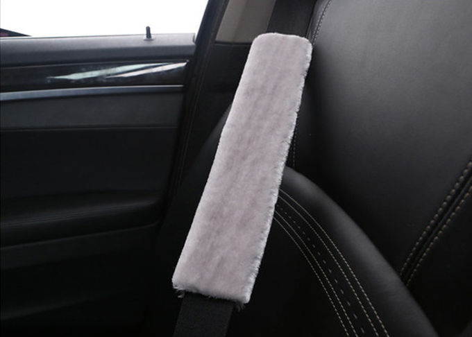 Cubierta merina el 14x24cm suave del cinturón de seguridad de la zalea del coche universal para el cuello de protección