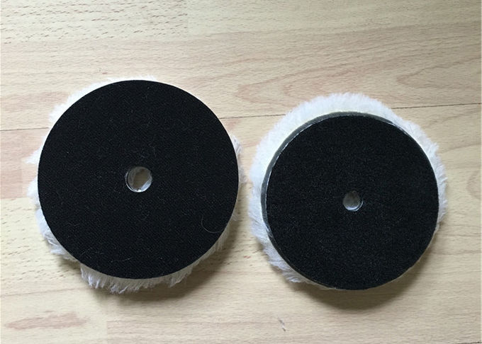 150 milímetros de las lanas de larga vida reutilizable pura de acero del tampón para pulir extremadamente para pulimentar del coche