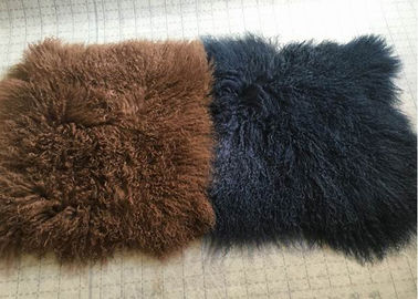 China textura mongol del super suave del pelo del 10-15cm de la manta real larga de la zalea para el dormitorio proveedor