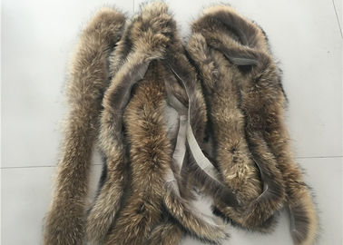 China Prueba casera del viento del cuello de la piel del mapache de la capa con la longitud de los 70cm/de los 75cm/de los 80cm proveedor