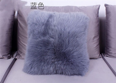 China Cojín decorativo de la lana de cordero del sofá de la silla suave con la zalea auténtica proveedor