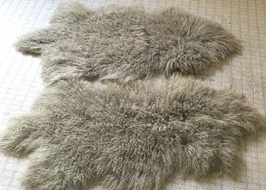 China Tela mongol de la piel del cordero tibetano para el gris 60 * los 90cm de la almohada de tiro proveedor