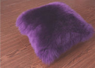 Apnea anti de la pila del sofá del cojín largo de la lana de cordero para el OEM casero de la cubierta de la silla