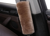 Cubierta merina el 14x24cm suave del cinturón de seguridad de la zalea del coche universal para el cuello de protección