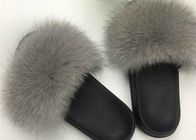 China Resbalón anti de Fox de las señoras de los deslizadores lujosos auténticos de la piel cómodo para el invierno del otoño compañía