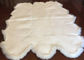 Pieles suaves del blanco seis de la piel 6P de la zalea de la manta de la extra grande de la zalea de la alfombra real del área proveedor