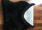 Manta negra teñida del piso de la zalea, fundas de asiento auténticas de la zalea de las lanas largas del pelo  proveedor