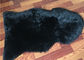 El negro natural de la manta de la zalea de Australia teñió el solo tiro de la piel de la zalea larga de las lanas proveedor