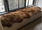 Los corredores reales del doble de la zalea de la piel de la zalea 2 de Australia se dirigen la alfombra teñida Brown proveedor