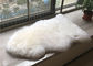 Manta lavable hecha a mano de la zalea, manta formada natural del tiro de las ovejas para el juego del bebé proveedor