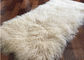 Ignifugación mongol del color del beige de la manta los 60x120cm de la zalea de la manta de la cama de la piel proveedor