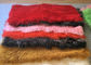 Manta mongol teñida 60 *120cm de la zalea de la piel suave del color para los zapatos de la ropa proveedor