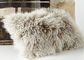 Apnea anti los 50*50cm de la piel de las lanas rizadas largas mongoles suaves densamente calientes de la almohada proveedor