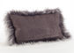 La almohada tibetana del sofá de la zalea cubre el pelo rizado largo del 10-15cm para la cama/el sofá/la silla proveedor