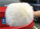 Las lanas largas del pelo de la zalea del mitón suave hecho a mano del túnel de lavado para el rasguño liberan proveedor