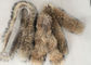 Capilla natural desmontable del cuello de la piel del mapache de largo para la capa los 80cm de la chaqueta de los hombres proveedor