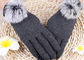 Los guantes con las yemas del dedo de la pantalla táctil, guantes suaves de las mujeres del invierno para el uso del teléfono celular  proveedor