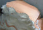Artículo australiano suavemente blanco anti de la manta de la zalea del resbalón con lanas de 60m m - de 70m m proveedor