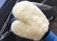 Guantes blancos de la mano del túnel de lavado del hogar, mitón 26,5 X 21 cm del túnel de lavado de la lana de cordero proveedor