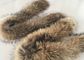 Encogimiento anti del mapache de Brown de la piel del ajuste real del cuello caliente para el abrigo de invierno de las mujeres proveedor