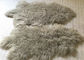 Tela mongol de la piel del cordero tibetano para el gris 60 * los 90cm de la almohada de tiro proveedor