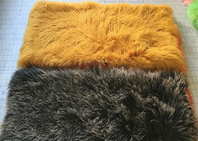 Manta suave tibetana de la zalea en el cuarto de baño los 60X120cm, mantas coloreadas de la zalea